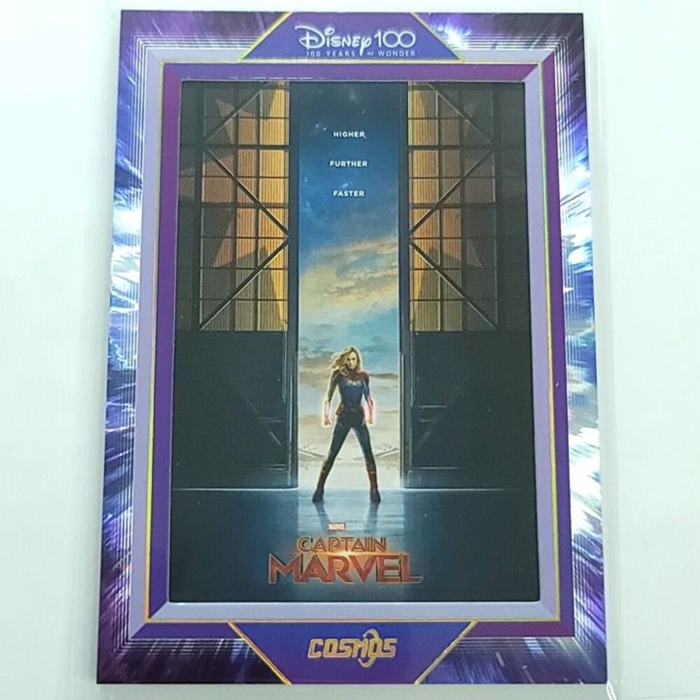 Captain Marvel Higher Kakawow Cosmos Disney 100 All Star Movie Poster 236/288